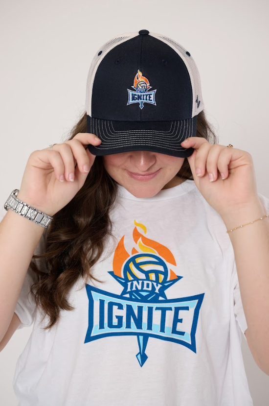 Navy Dakota Logo Hat