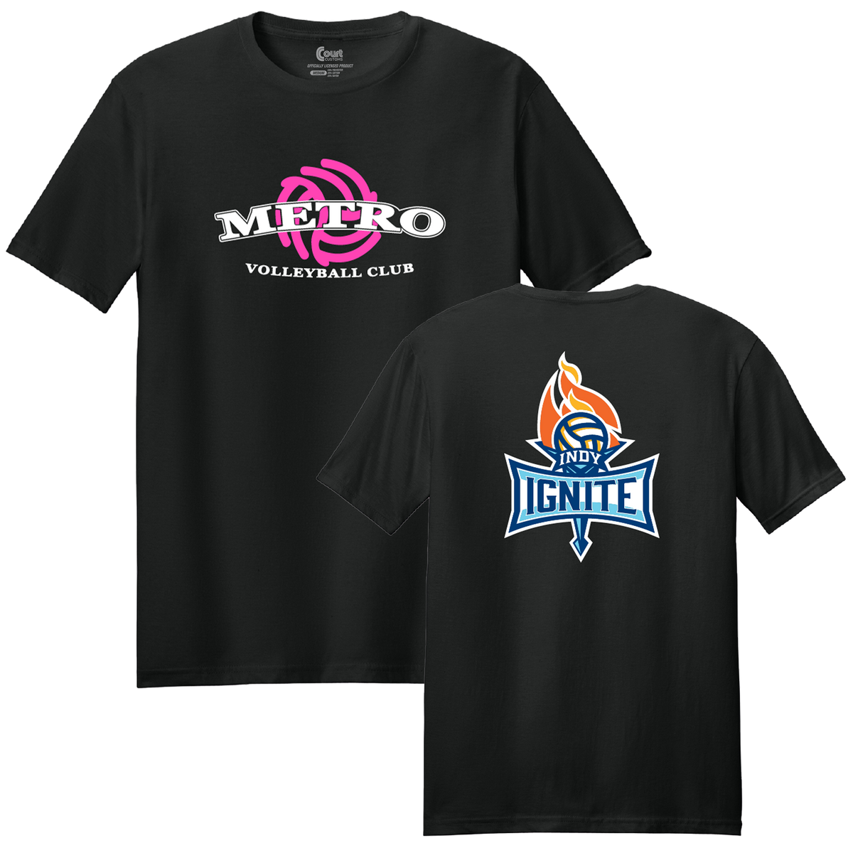 Official Partner Club T-Shirt - Metro Volleyball