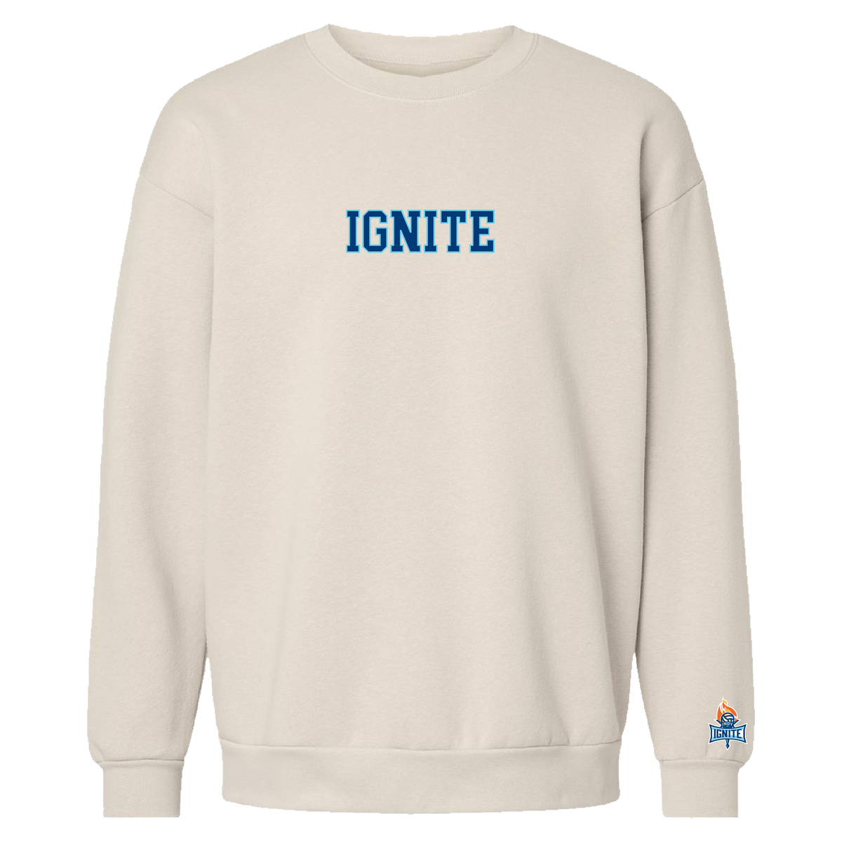 Collegiate Navy Indy Ignite Crewneck