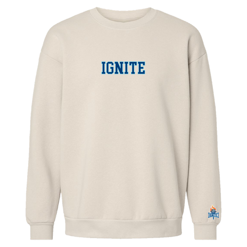 Collegiate Navy Indy Ignite Crewneck