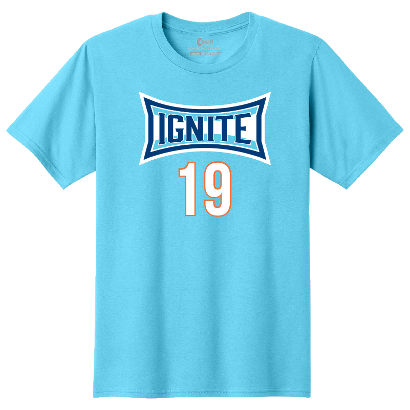 Indy Ignite Player Emblem T-Shirt - Tealer