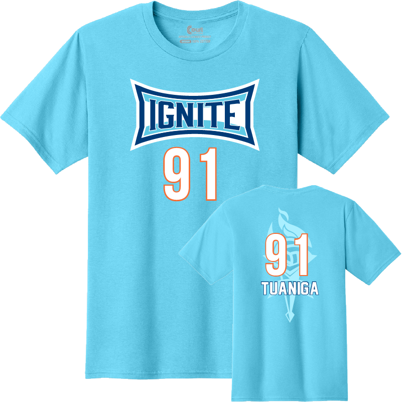 Indy Ignite Player Emblem T-Shirt - Tuaniga