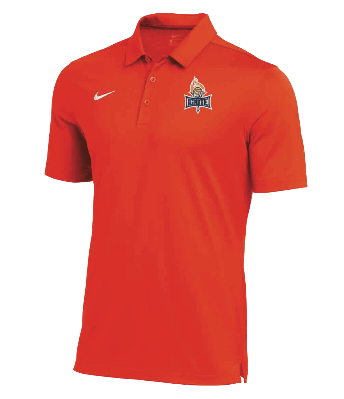 Orange Nike Polo