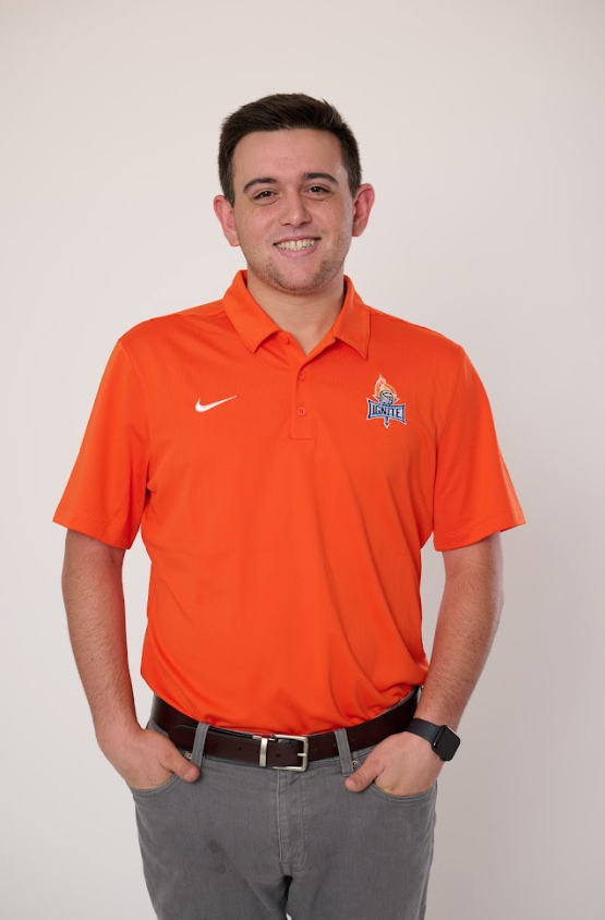 Orange Nike Polo