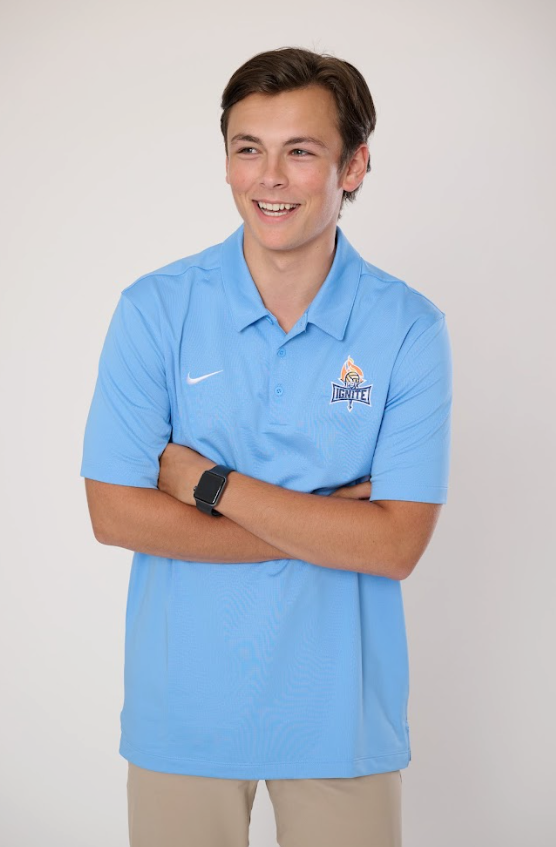 Light Blue Nike Polo