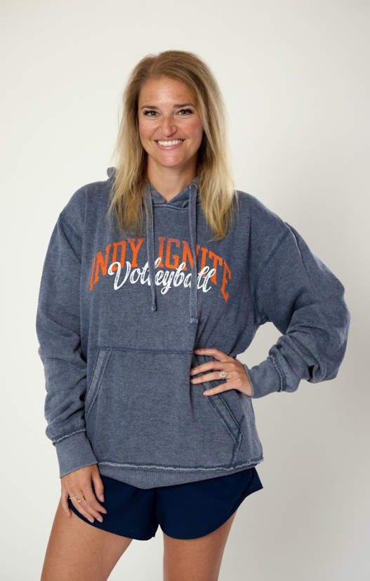Navy Burnout Hood