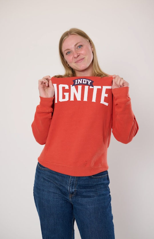 Flame Sanded Fleece Crew