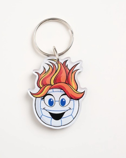 Pepper Face Keychain