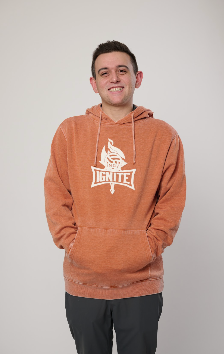 "Everybody" Burnt Organge Hood