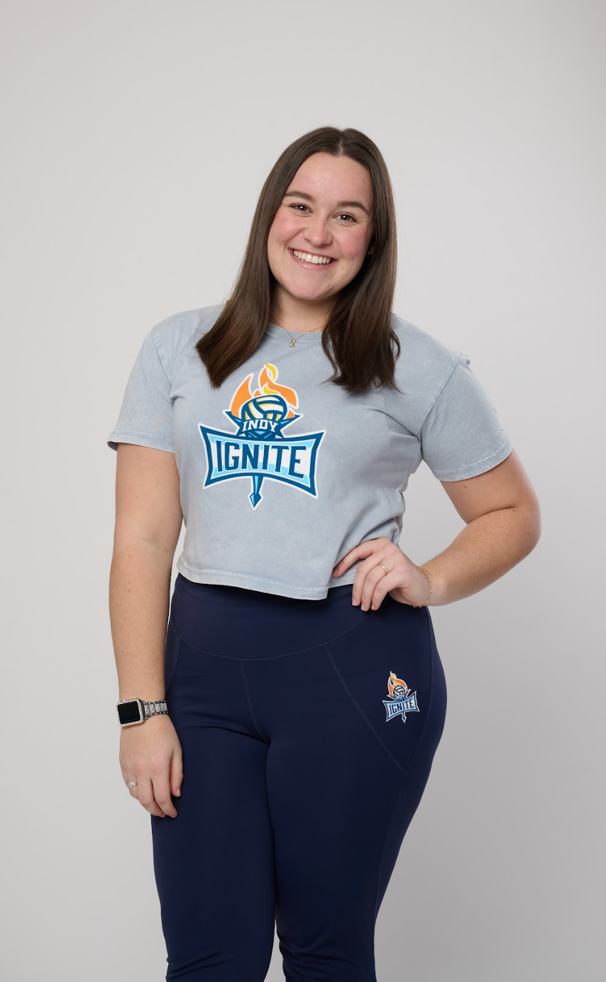 Women's Short Sweet Denim Cropped Tee