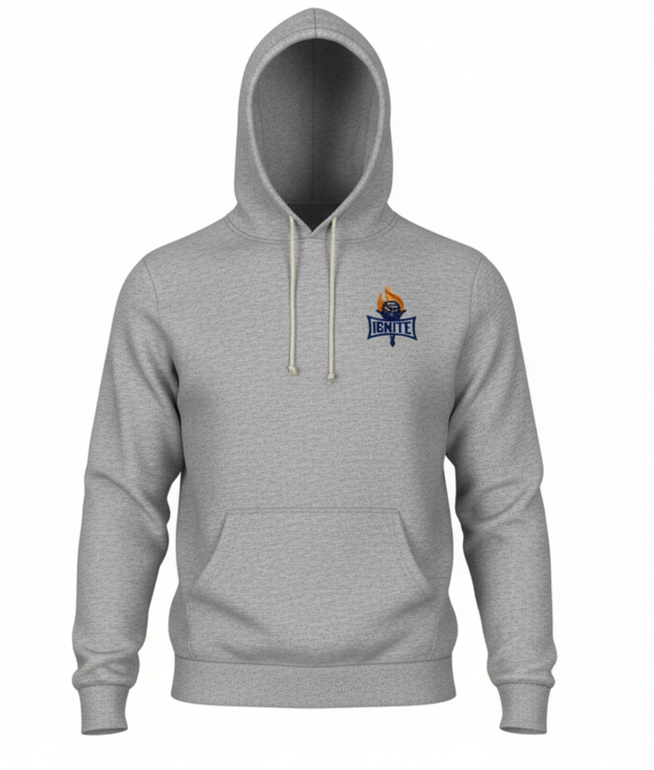 Back Logo Oatmeal Hoodie