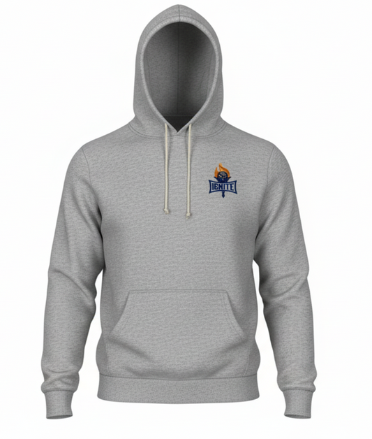 Back Logo Oatmeal Hoodie